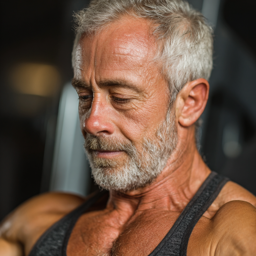 Persoane mature practicând exerciții de fitness în aer liber